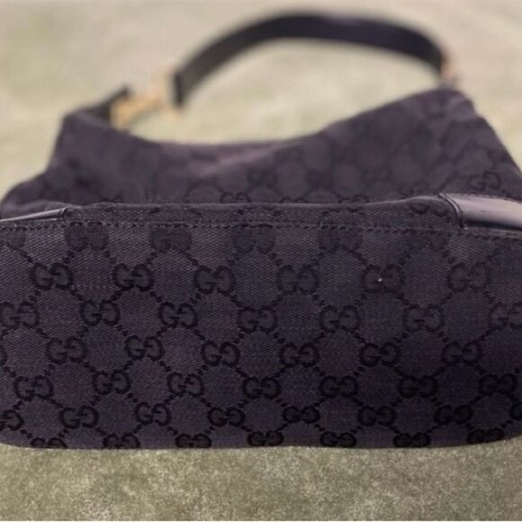 #100 GUCCI Mini Canvas Shoulder Bag - Picture 9 of 11